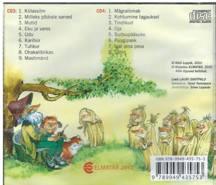 Pokulood 3. ja 4. osa (CD) — изображение 2